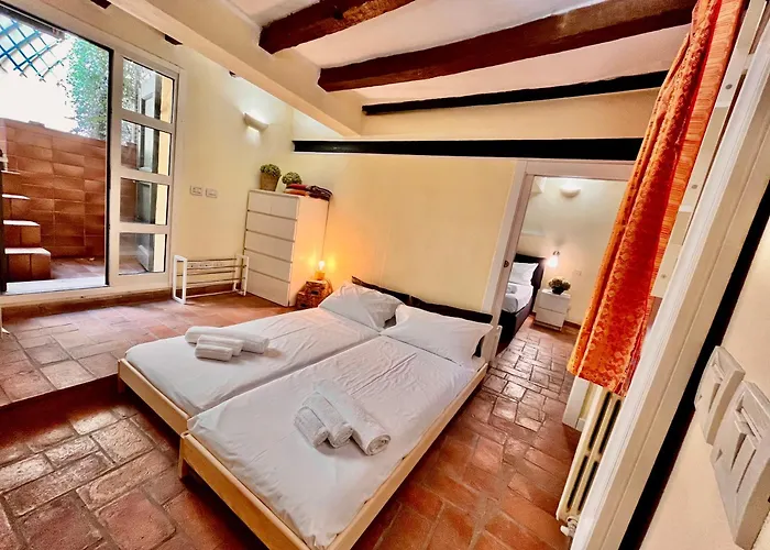 Le Corti Di Via Fondazza 아파트 볼로냐